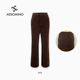 女长裤 Aesomino 衣莎美诺春秋休闲裤 咖色Y488C0C13