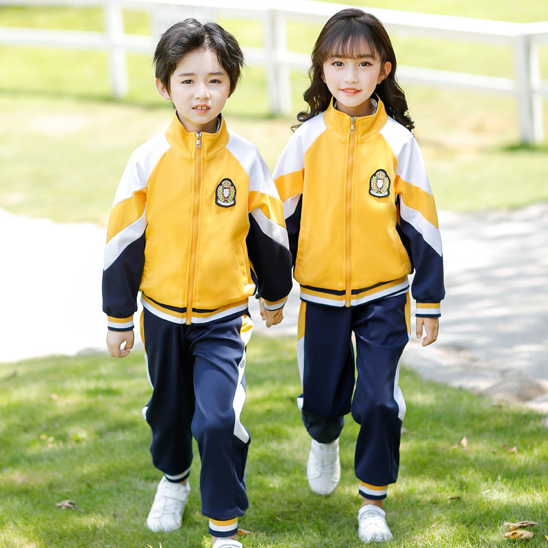 幼儿园园服春秋装运动服三件套一二三年级校服秋季小学生班服套装