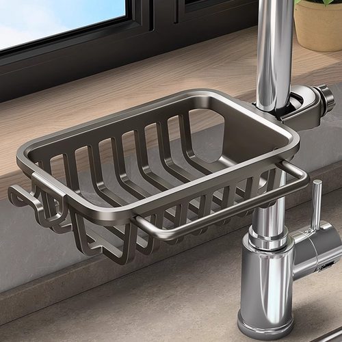 厨房水槽沥水篮置物收纳架