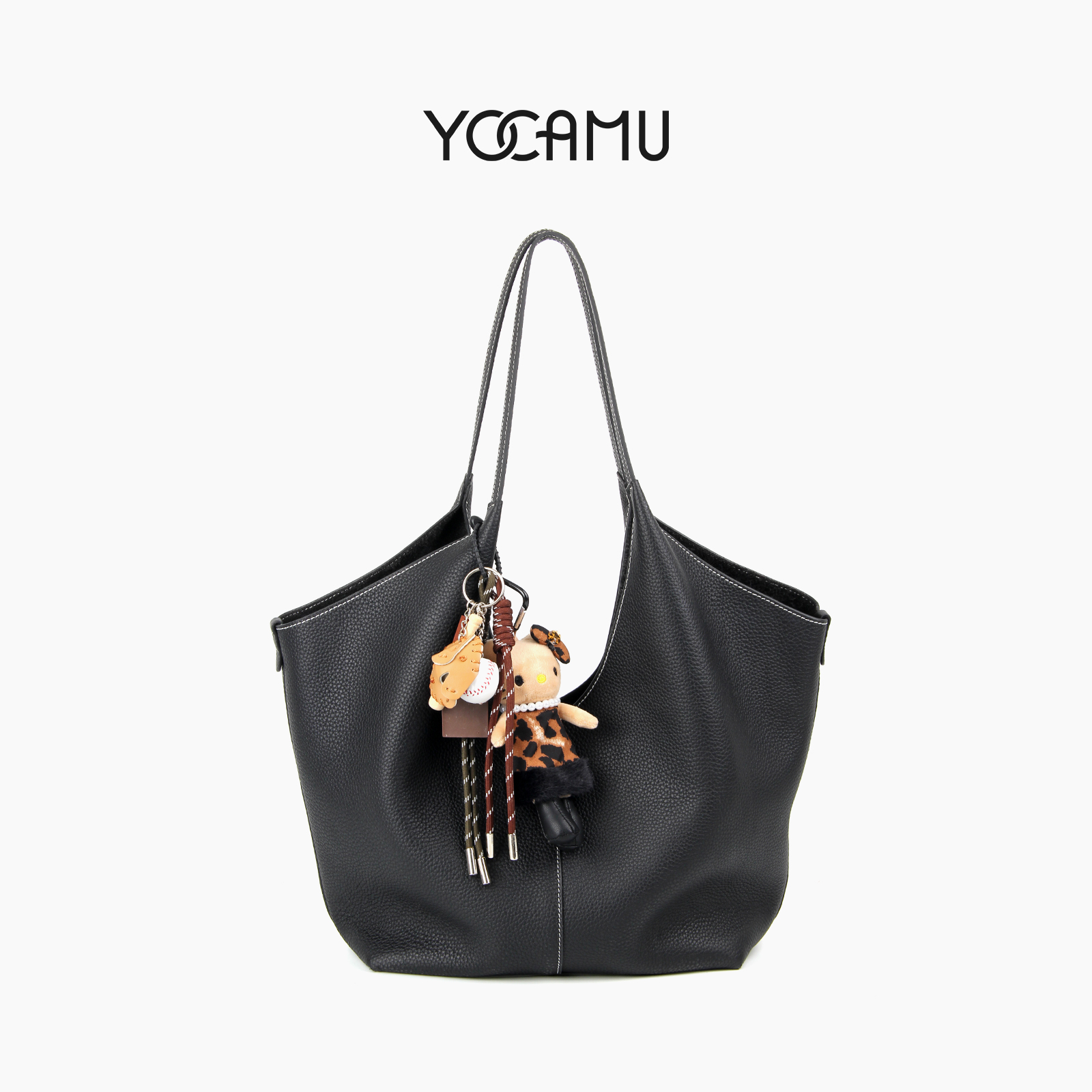 质感托特包大容量百搭通勤单肩包