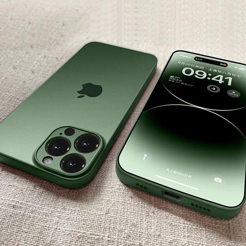 夏日超薄苹果16promax手机壳iphone17pro新款13雾透明15pm磨砂防指纹2026全包14裸机软胶套plus男女12高级感