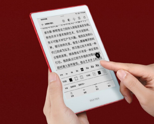 专用科大讯飞（iFLYTEK）R1Pro阅读器屏幕膜纤维钢化防指纹类纸膜