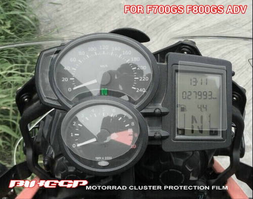 专用宝马F800R F800GS F700GSADV仪表软钢化防爆防水防晒屏幕膜