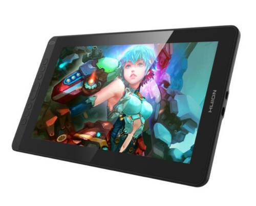 专用绘王（HUION）Kamvas13数位屏纤维钢化类纸膜防刮肯特纸膜