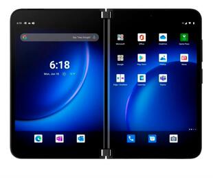 专用微软Surface Duo 2代折叠双屏手机膜 纤维钢化防蓝光防指纹膜