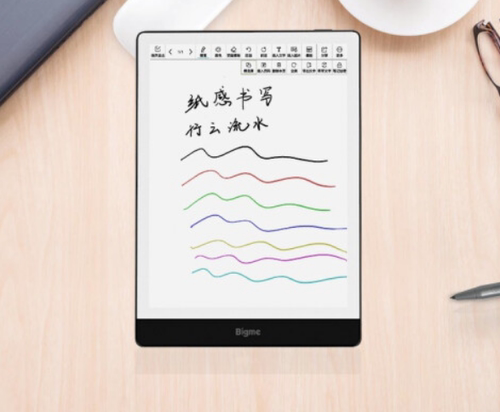 专用BIGME 大我 S3color 7.8寸阅读器屏幕膜纤维钢化防指纹类纸膜