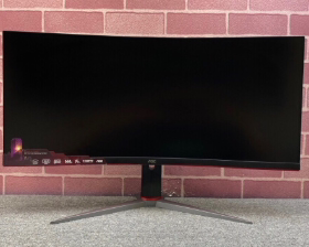 专用AOC CU34G2X 34英寸带鱼屏显示器屏幕膜纤维钢化防刮防反光膜