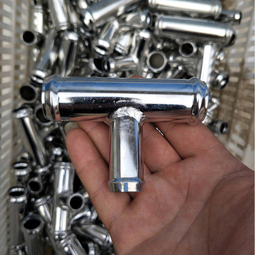 不锈钢弯头90度焊接加长改装进排气管定制三通变径异形大口径直通