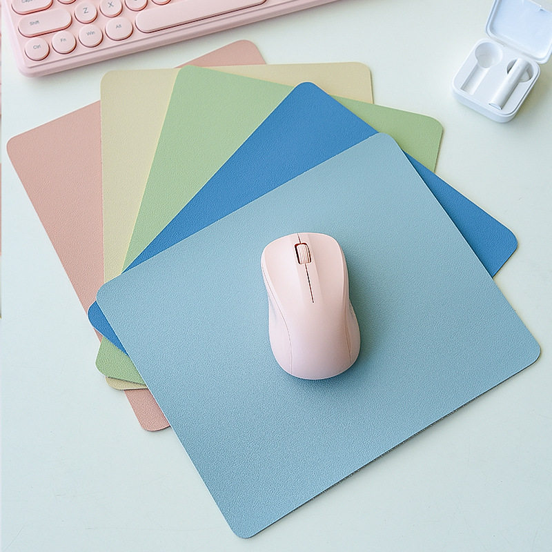 色鼠标垫办公电脑大号桌面保护垫防水家用超大桌垫pvc桌布