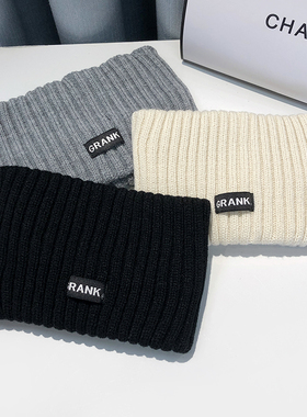 杨超越同款运动发带女针织网红宽边头带洗脸束发带月子头巾帽子潮