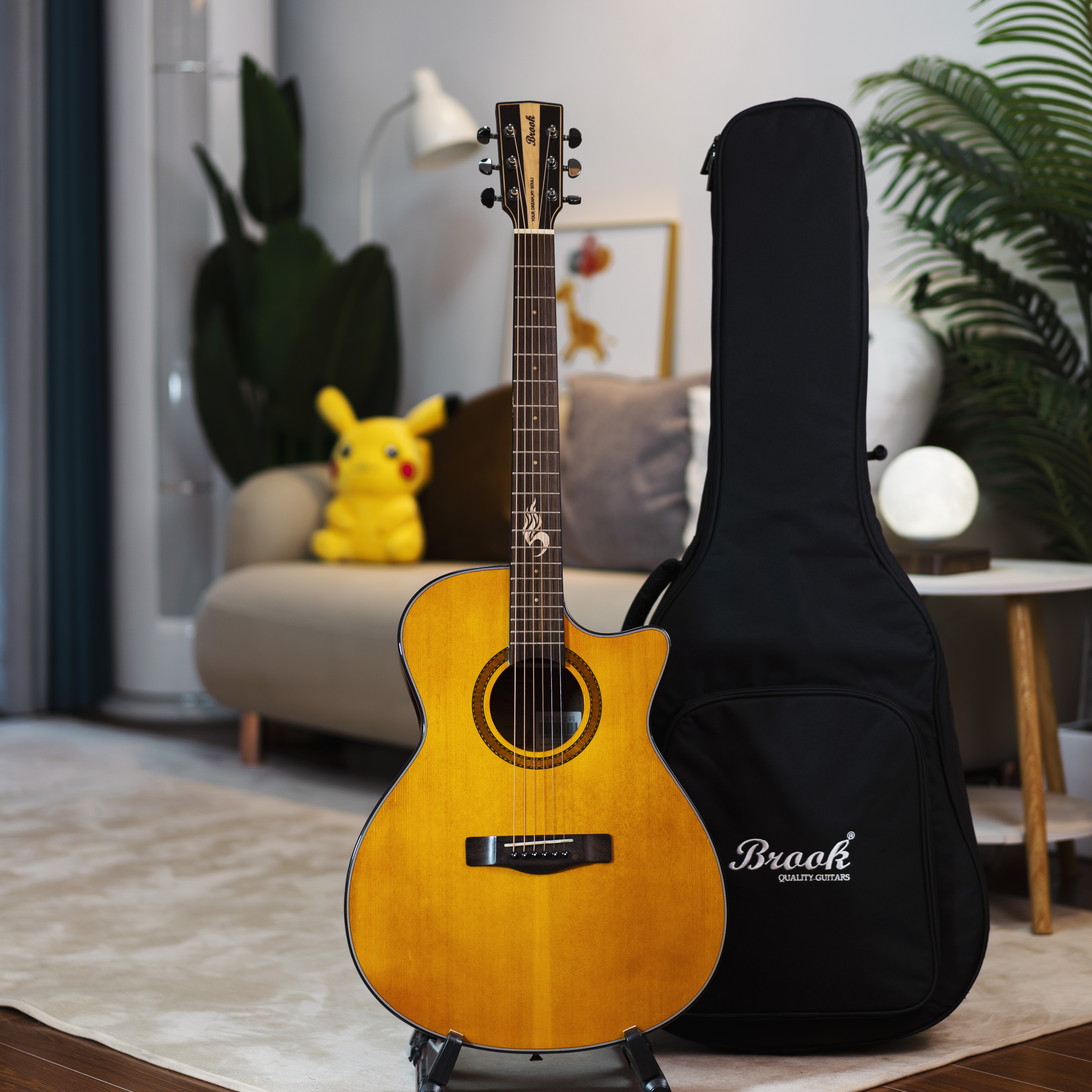 Brook乐手时代.布洛克25云杉面单36 41寸民谣单板电箱初学