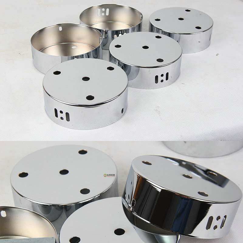 加厚型镀铬吊灯底座底盘吸盘吊盘吸顶圆盘直边盘银色灯具灯饰配件|msdalam kategori keluarga memasang ibu, Lampu &amp; Lighting Fixtures, Aksesori lampu - dari Buy2taobao.com untuk memberikan perkhidmatan ejen Taobao profesional membeli