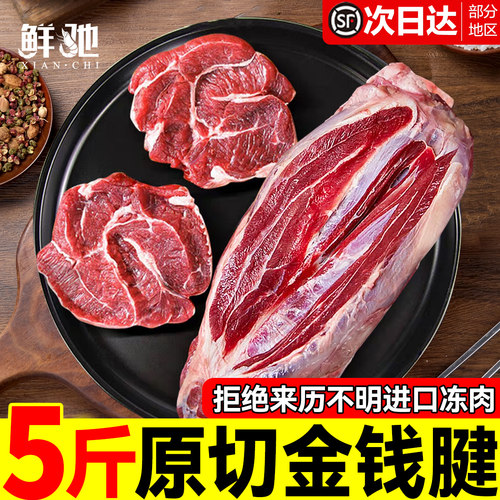 金钱腱新鲜牛腱子肉卤牛肉五花趾