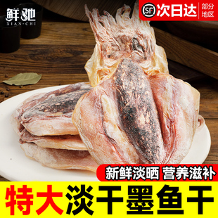 北海淡水墨鱼干干货非特级淡干新鲜大墨鱼煲汤目鱼干乌贼海鲜送礼