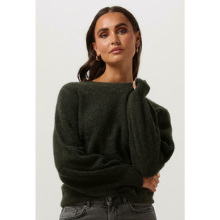 丹麦极简MC Lillian Hope基础款灯笼袖圆领套头针织衫 三色