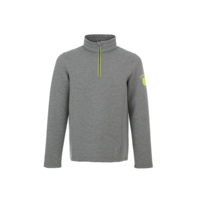 德系户外 男款 NAPM 995 灰色弹性立领半拉链套头防风夹克