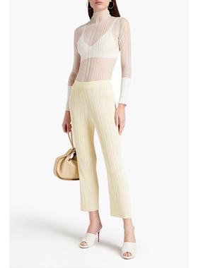 澳大利亚先锋设计师DL 女款 $565 PINNACLE波纹褶皱针织休闲裤