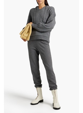 纽约高端小众AM女款 羊毛/棉 Aiden休闲抽绳口袋针织连帽卫衣两款