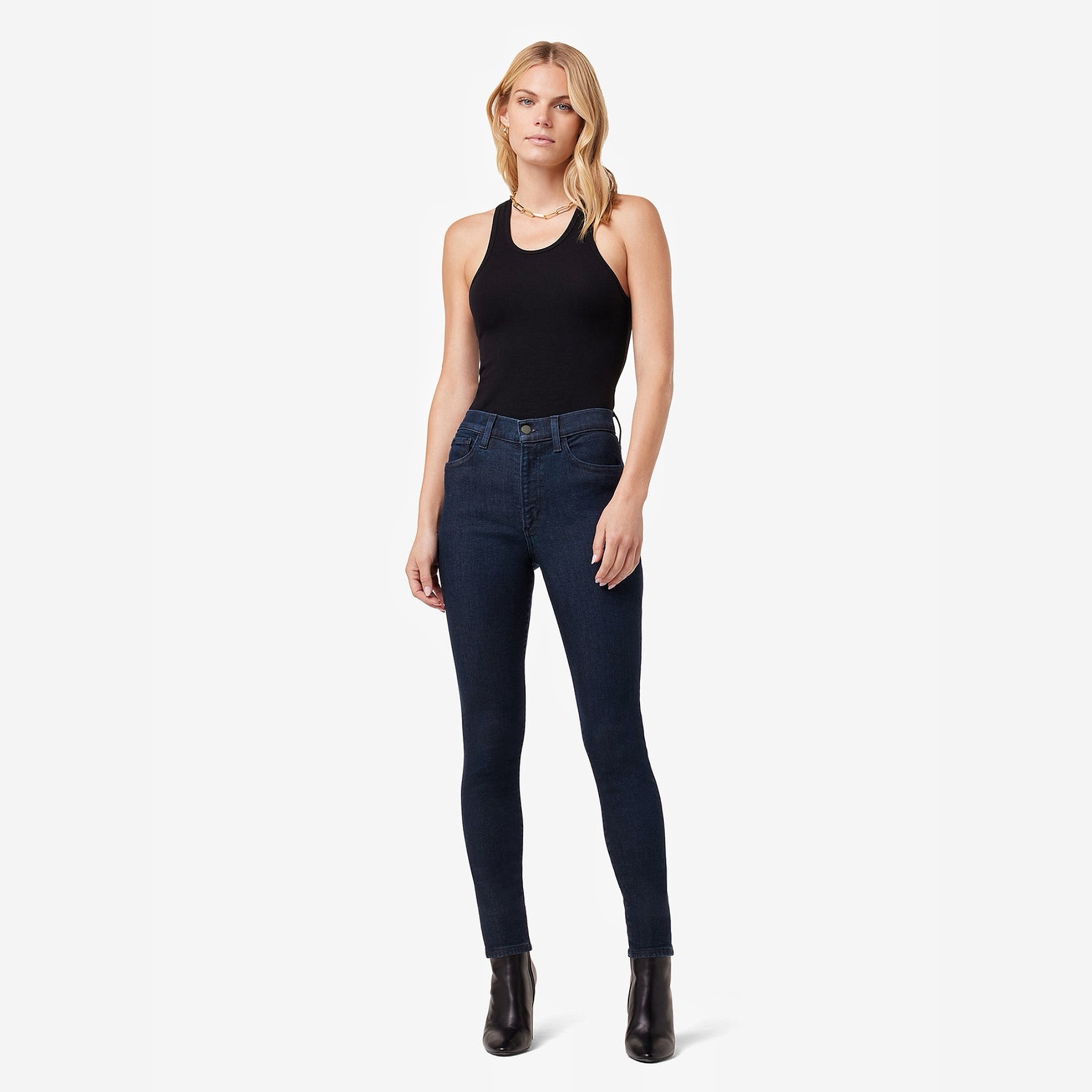 洛杉矶轻奢j*e's弹力紧身牛仔裤