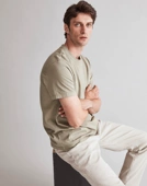 男款 休闲纯色圆领短袖 成衣染色 美系M 美式 复古 T恤tee 多色可选