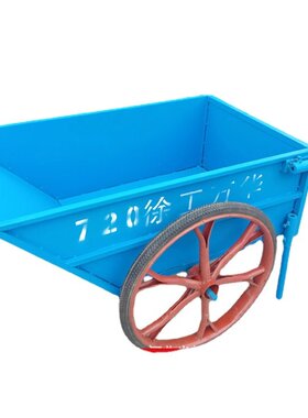 小区物业街道环卫人力手推车不锈钢铁质清洁保洁垃圾转运斗车桶