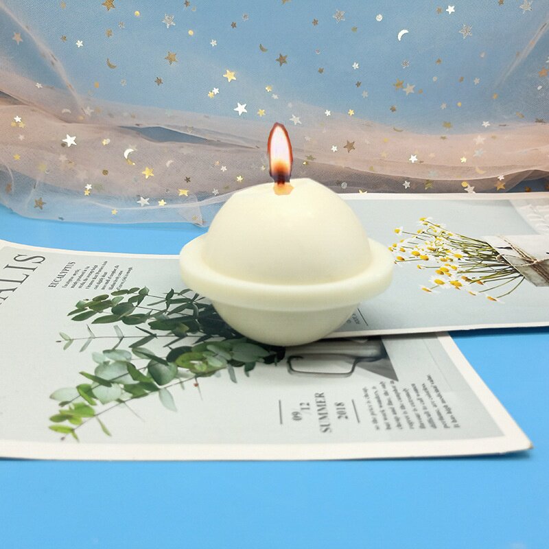 创意快乐星球香薰蜡烛硅胶模具diy扩香石膏摆件手工皂模具肥皂模