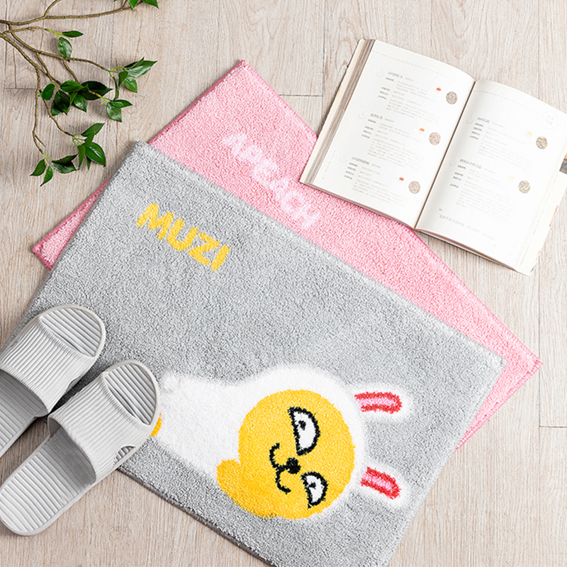 MINISO名创优品 Kakao Friends屁桃卡通地垫卧室防滑环保脚垫可爱|ruв категории домашний ткань, мат - от Buy2taobao.com для оказания профессиональной услуги покупки агента Taobao
