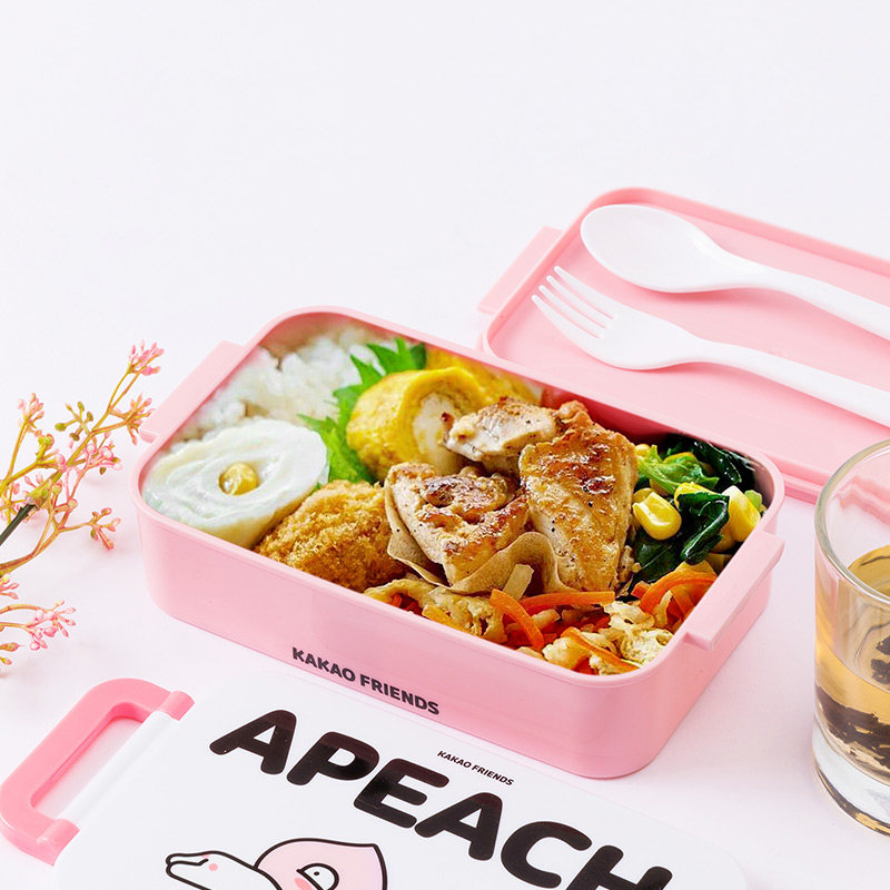MINISO/名创优品 Kakao Friends学生宿舍单层便当盒外出饭盒|ruв категории посуда, посуда, обед/теплоизоляционный ведро/теплоизоляционный упомянуть горшок - от Buy2taobao.com для оказания профессиональной услуги покупки агента Taobao