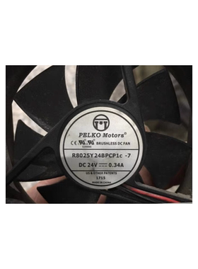派尔可 PELKO MOTORS 24V 0.34A R8025Y24BPCP1c-7 8CM大风量散热