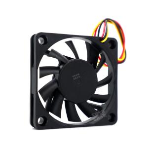 6cm厘米60x60x10mm 12v 双滚珠轴承 三线散热风扇 FG测速 全新
