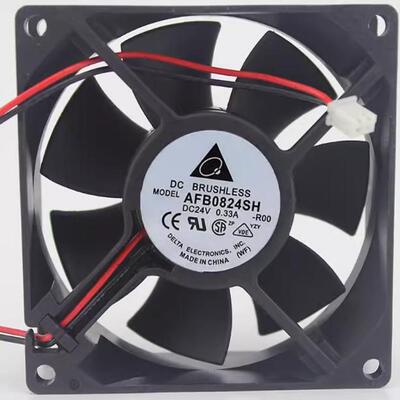 原装 台达 AFB0824SH 8025 8cm 24V 0.33A 双滚珠 变频器 风扇
