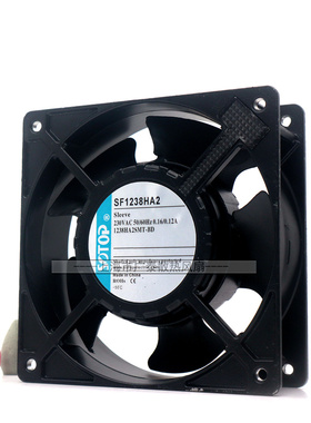 全新原装SOTOP 12CM/厘米 SF1238HA2S 230V 机柜设备交流散热风扇