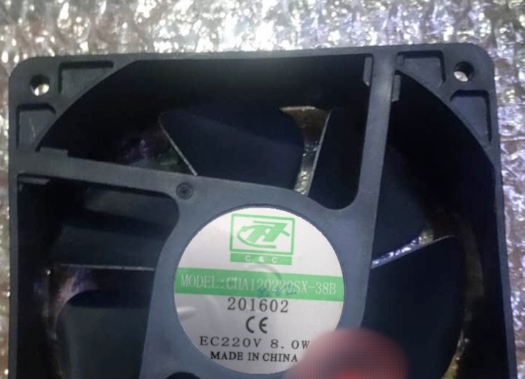 CHA120220SX-38B高转速散热风扇EC110/220v电焊机风机12038塑料框