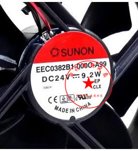 全新建准SUNON EEC0382B1-000C-A99 12038 24V机箱散热风扇
