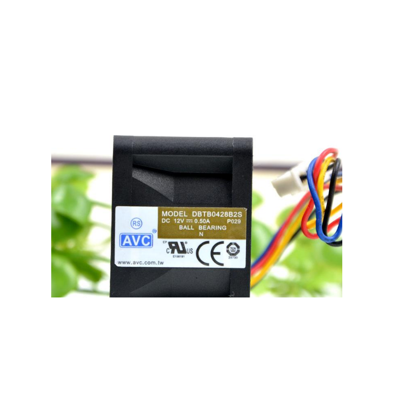 原装 AVC DBTB0428B2S/2G 12V 4CM 4028 4线PWM温控散热风扇