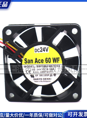 SanAce60WF 9WF0624H7D03 A90L-0001-0511 24V 原装FANUC专用风扇