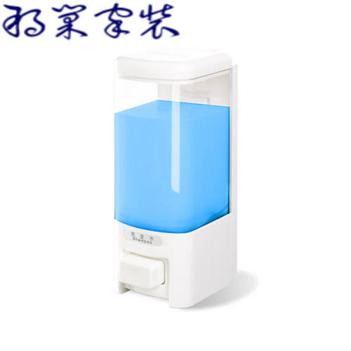 吡哩叭喇按压瓶挂壁器压取器露盒分装瓶皂液器壁挂式V-8101白色