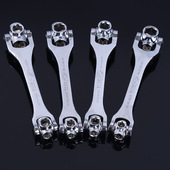 厂家工具手动八合一两用双向棘轮多头扳手多功能套筒棘轮扳手