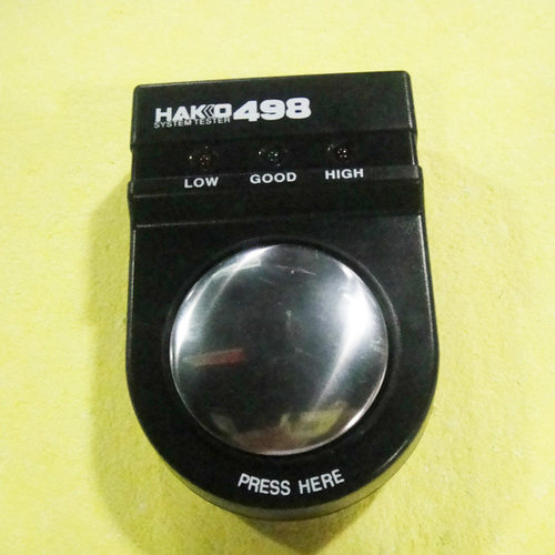 静电环测试仪 阻抗计 织物静电检测器hakko498防静电手腕带测试仪