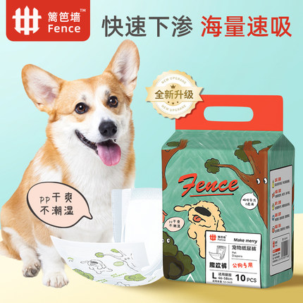 公狗狗生理裤宠物纸尿裤男女安全礼貌带泰迪柯基母狗姨妈巾尿不湿