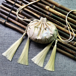 端午香囊古风随身汉服配饰荷包空袋挂脖成品香包艾草中药驱蚊香袋