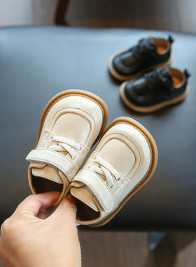 GSRG宝宝学步鞋春秋季百搭防滑新款1一3岁女男童软底婴儿皮鞋单鞋