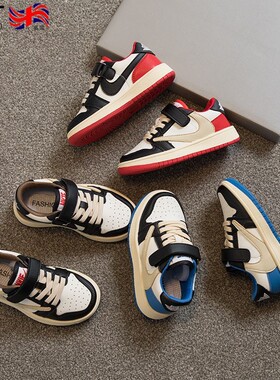 英国Netx road儿童板鞋2025春秋款男童运动鞋女童软底潮牌休闲鞋