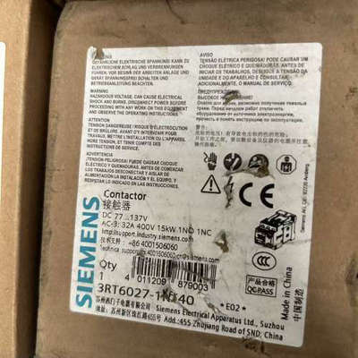 议价西门子接触器 3RT6027-1KX40 全新原装正品现货