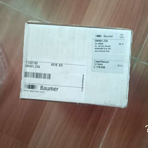 议价商品全新原装的带包装盒的堡盟编码GM401.Z34拍摄