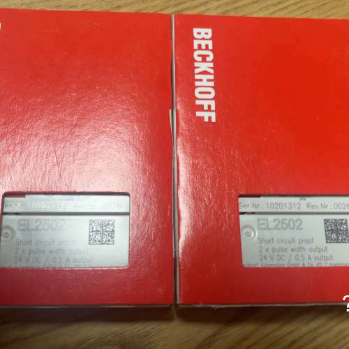 议价全新原装正品倍福EL2502模块，短路保护，24 V DC