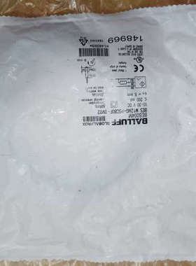 全新巴鲁夫BES004M接近开关传感器，型号BES M12M