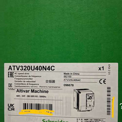 议价施耐德变频器ATV320U40N4C  4KW 3相380V