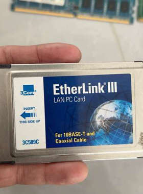 3Com EtherLink III LAN PC Card