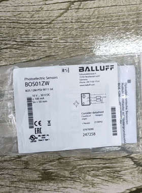 议价全新原装 巴鲁夫BOS01ZW BOS 12M-PSV-RF